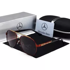 Gafas Marca Reggaeon Emblema Mercedes Benz 751 Color Tea