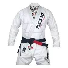 Kimono Black Ace Just Fight - Branco