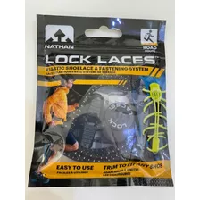 Cadarço Elástico Lock Laces Preto