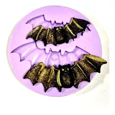 Ab129 Molde De Silicone Morcego Halloween Para Confeitar