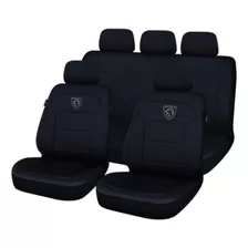 Funda Cubreasiento Ecocuero Peugeot Logo Calidad Resistencia