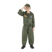 Dress Up America Air Force Pilot- Large 12-14