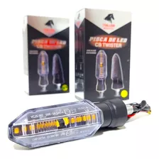 Kit 4 Piscas Moto Seta Led Sequencial Cb 300 Xre Twister 250