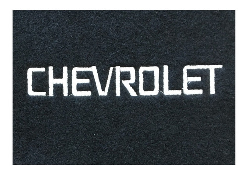 Kit 4 Tapetes Alfombra Logo Chevrolet Chevy Monza 1.6 2001 Foto 5