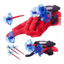 Luva Lança Teia De Aranha Ventosa Brinquedo Presente Meninos