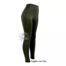 Mallones Termico Pretina Ancha Faja Afelpado Leggins Jera