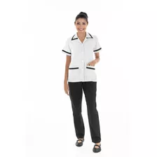 Conjunto Uniforme Algodão Copeira, Faxineira, Doméstica