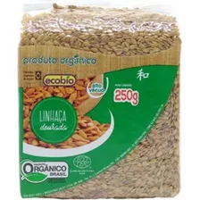 Linhaça Dourada Orgânica Certificada - Grãos - 250g Ecobio