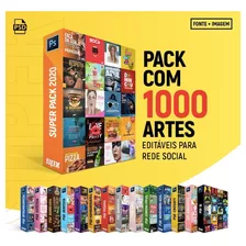 1000 Artes Prontas Para Redes Sociais.