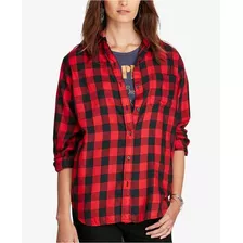 Blusa Camisa Xadrez Feminina Moda Inverno Premium