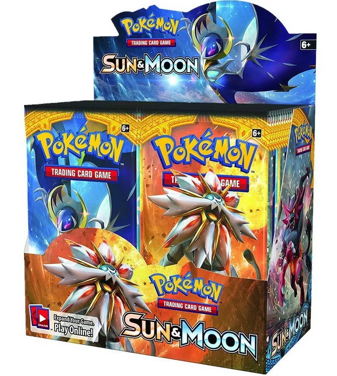 Cartas Pokemon De Sobre Sun Moon Importadas 