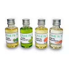 Aceites Vegetales Ricino-uva-caléndula-almendra X 30 Ml 