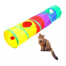 Tunel Colorido Para Gato 