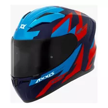 Capacete Moto Fechado Axxis Diversos Grafico +1 Viseira Fumê