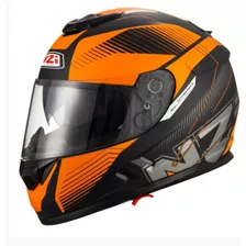 Casco Integral Para Moto Nzi Certificado 