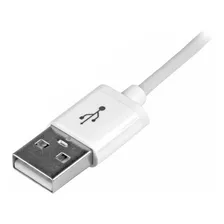 Cable Lightning A Usb A 2.0 Startech De 1 Metro Blanco