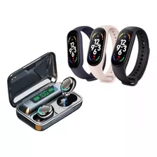 Auriculares In-ear Inalámbricos F9-5 Tws + Smartwatch Band