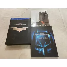 Box Blu-ray - Batman Cavalheiro Das Trevas Trilogia Ed Limit