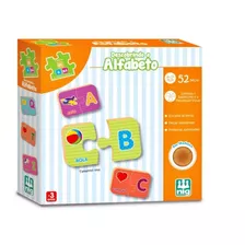 Jogo Pedagógico Descobrindo O Alfabeto - Nig Brinquedos