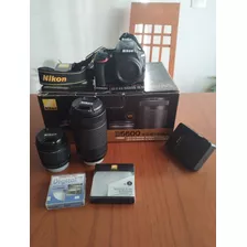 Cámara Nikon D5600 Double Zoom Kit