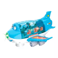 Avião De Brinquedo Grande Que Voa Infantil Educativo Zoop