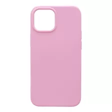 Carcasa Silicona Compatible Para iPhone 13 Color Rosada