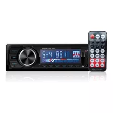 Auto Rádio Som Automotivo Bluetooth Mp3 Player Usb Controle