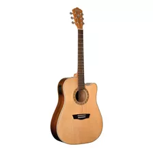 Violão Washburn Wd7sce Dreadnought Elétrico Tampo Sólido +nf