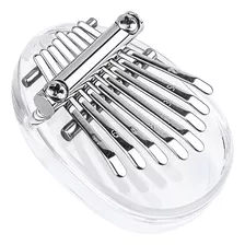 Piano Kalimba Mini Polegar De 8 Teclas Dedo Piano Transparen