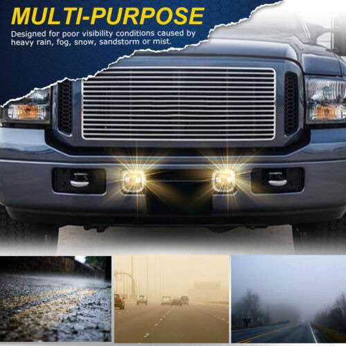 Bumper Driving Fog Lights Lamps Fit For 05-07 Ford F-250 Oad Foto 3