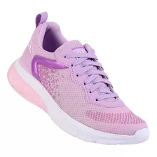 Tenis Deportivo Piso Mujer Lila Textil What´s Up 06903861