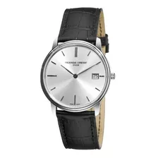 Reloj De Pulsera De Cuero Negro Para Hombre Fc220ns4s6 Slim 