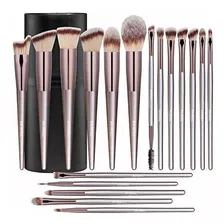 Brochas Bs-mall Makeup Brush Set 18 Pcs Premium.