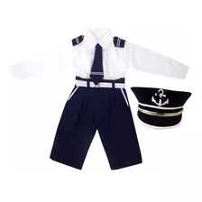 Conjunto Infantil Comandante Marinheiro Piloto 09a24meses