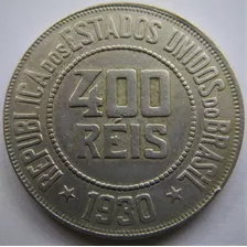 Moeda De 400 Réis De 1930 - Cupro Níquel - Ref. 0277