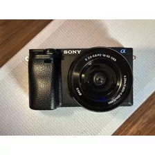 Câmera Sony A6400 Mirrorless Com Lente 16-50mm