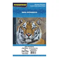 50 Folhas Masterprint 230g A4 Glossy Papel Fotografico