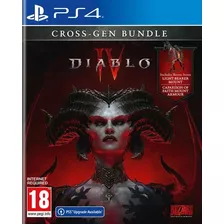 Diablo Iv Paquete Multigeneracion ( Ps4 - Fisico )