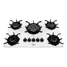 Cooktop Itamaster 5 Bocas A Gás Triplachama Itatiaia Branco 110v/220v