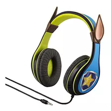 Auriculares Para Niños Paw Patrol Chase Con Funcion De Lim