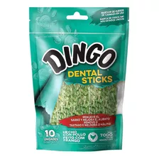 Petisco Para Cães Dental Sticks 10 Unidades 90g Dingo Full