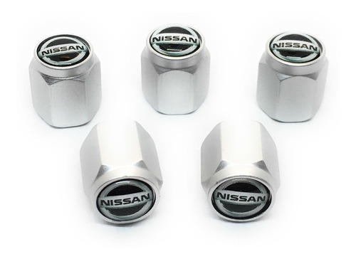 Tapa Valvulas Para Neumatico Emblema Nissan Foto 3