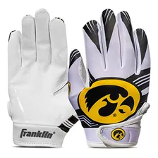 Guantes De Fútbol Franklin Sports Iowa Hawkeyes Youth