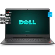 Laptop Dell 15 3000, Ci3 , Ram 4gb, Disco 1tb, 15 Windows Color Negro