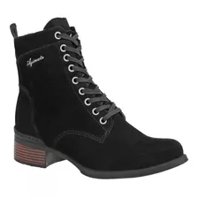 Bota Coturno Feminino Couro Azimute Brasil 310