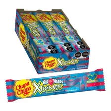 Chupa Chups Xtremes Mora Azul Caja Caramelo 18 Unid