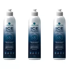 Kit 3 Gel Anticongelante Criolipólise Ice Fluid Dynamic 500g