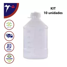 Frasco De Alimentação Enteral 300ml - 10 Und - Biomedica