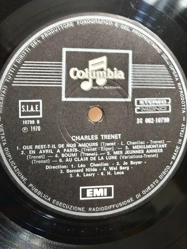 Charles Trenet - Charles Trenet - vinilo 1970