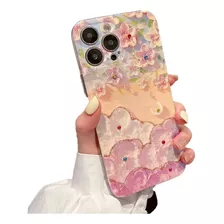 Carcasa Para iPhone Flores 3d Premium